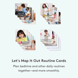 NEW Lovevery Lets Map It Out Daily Routine Montessori Development Cards 25-27m